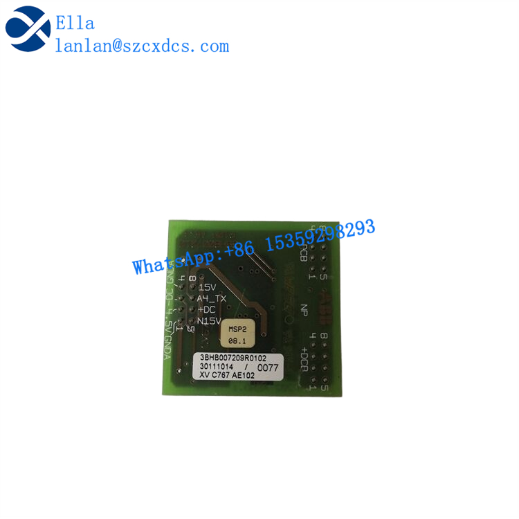 ABB XVC767AE102 3BHB007209R0102 2