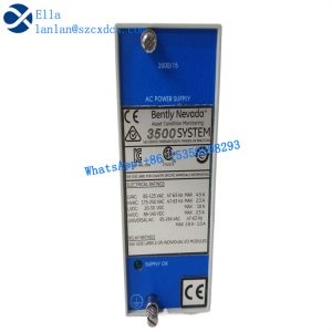 106M1079-01 106M1081-01 BENTLY Nevada 3500/15 Universal AC-DC Power Module