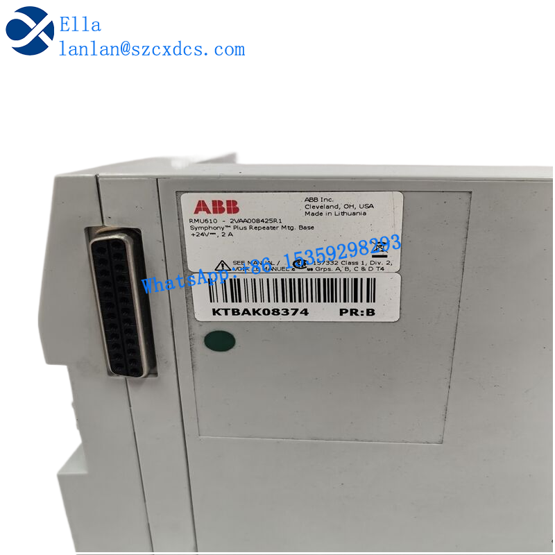 ABB RMU610 2VAA008425R1 3