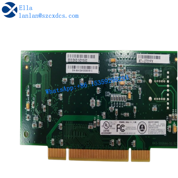 TRICONEX AT 2701FX 843 000844 00 REVD 8