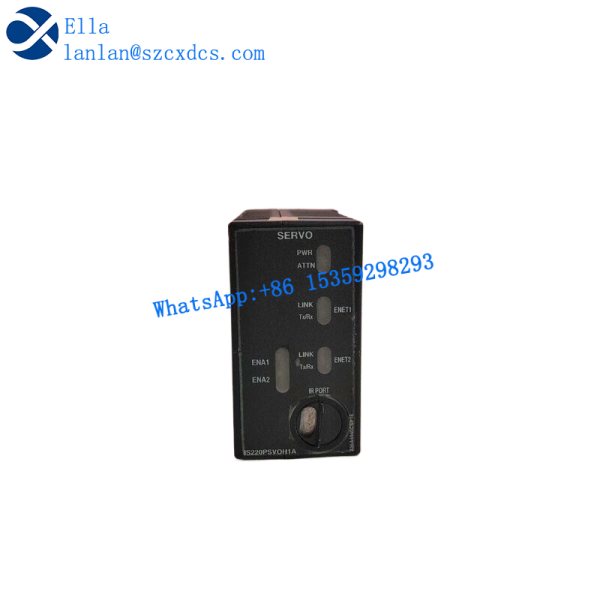 GE IS220PSVOH1A Mark VIe servo control I/O module - Image 5