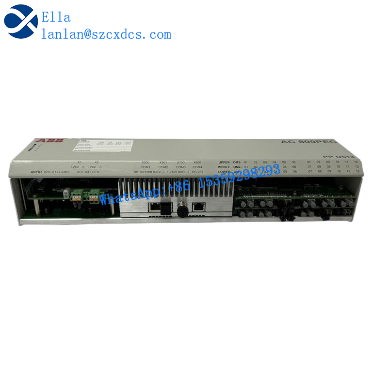 ABB PPD513A0E110110 3BHE039724R0E41 PPD513A AC800 PEC system redundant excitation controller
